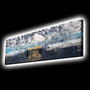 Wallity Cuadro Decorativo Iluminado con LED 30 x 90 cm Multicolor